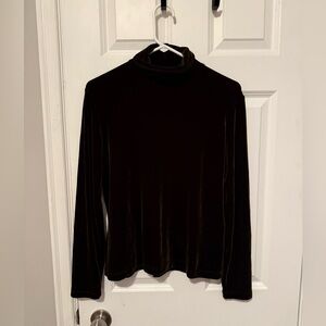 Vintage velvet turtle neck